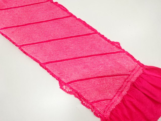 JAPANESE KIMONO / OBIAGE FOR FURISODE / SHIBORI